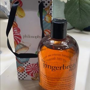 Gingerbread man philosophy soap with gift bag
